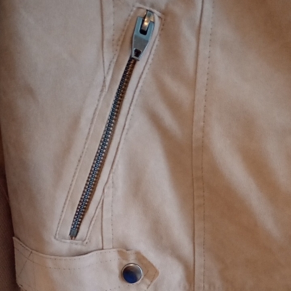 Sebby Tan Leather Jacket - Picture 5 of 10
